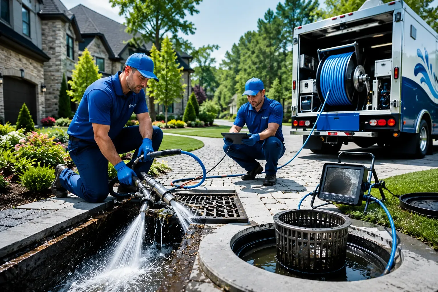 Local outdoor drain cleaning professionals in Stonewall, TX