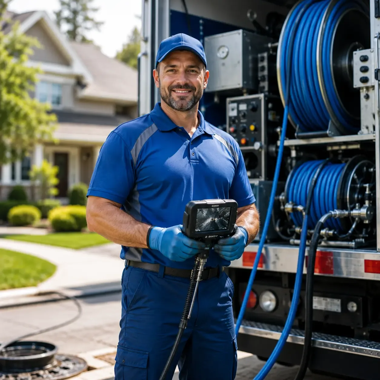 Local outdoor drain cleaning specialists in Stonewall, TX